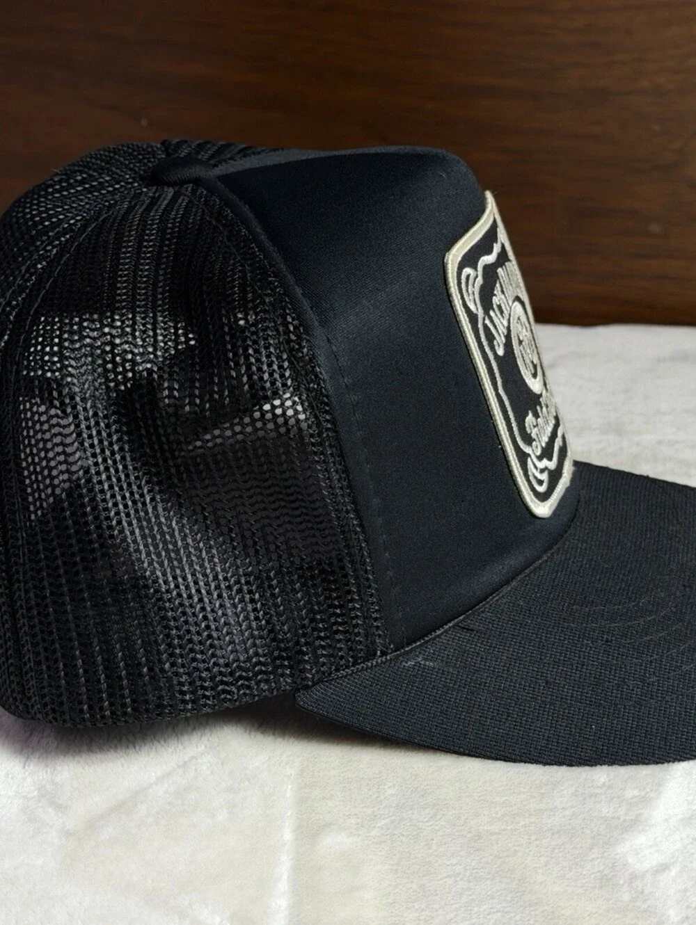 Vintage Jack Daniels Old No 7 Field Tester Trucker Hat Mesh Snapback Korea Made
